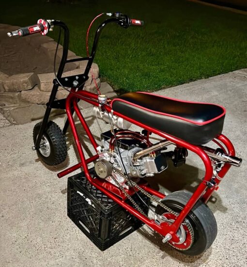 mini bike red